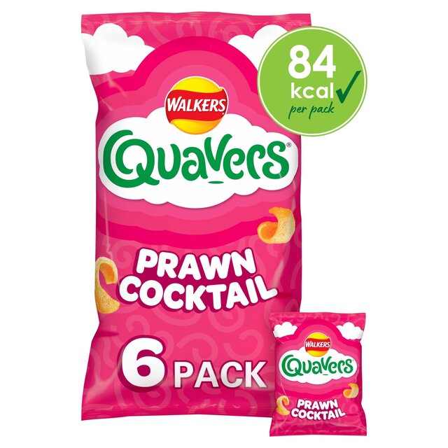 Walkers Quavers Prawn Cocktail Multipack Snacks