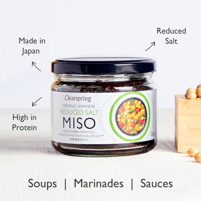 Clearspring Organic Reduced Salt Miso Paste thumbnail 2
