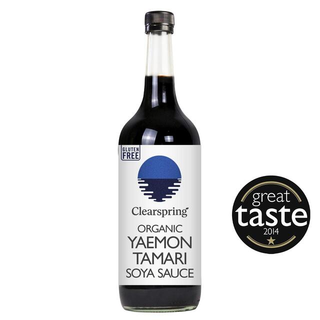 Clearspring Organic Japanese Yaemon Tamari Soya Sauce - Double Strength
