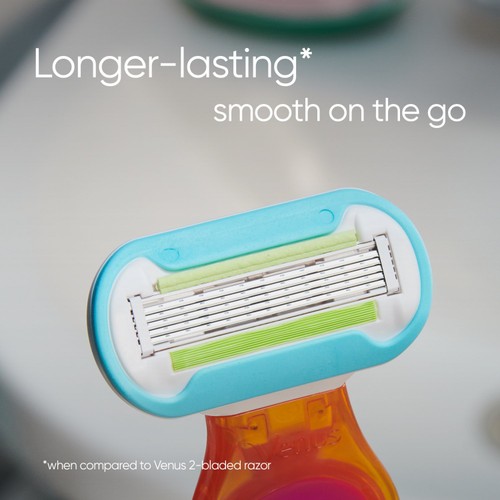 Gillette Venus Snap Extra Smooth Razor On-The-Go Pink thumbnail 5