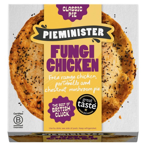 Pieminister Fungi Pie with Chicken, Portobello & Chestnut Mushroom thumbnail 2