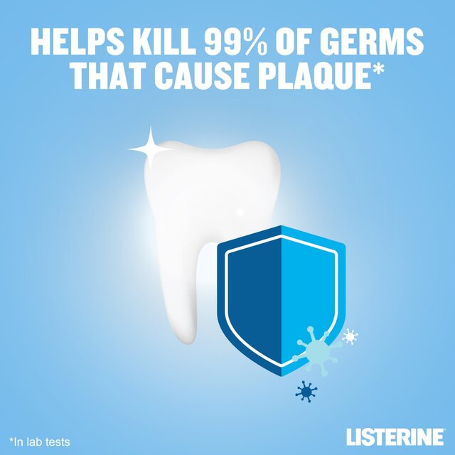 Listerine Advanced White Milder Taste Zero Alcohol Spearmint Mouthwash thumbnail 4