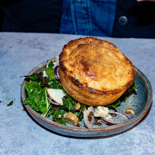 Pieminister Moo & Blue Pie with British Beef Steak & Stilton thumbnail 4