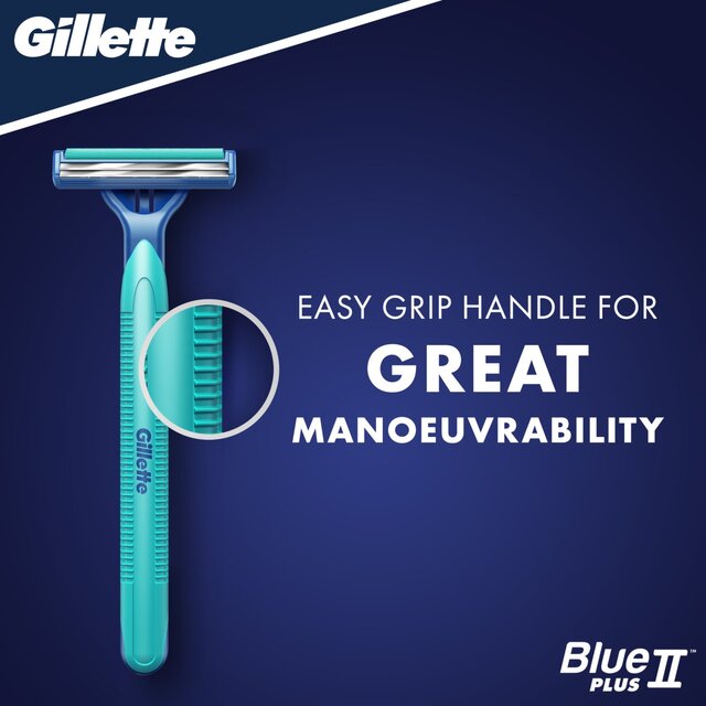 Gillette Blue II Plus Slalom Disposable Razors thumbnail 4
