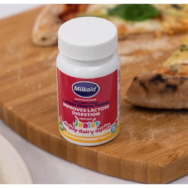 Milkaid Junior Lactase Digestion Tablets thumbnail 3