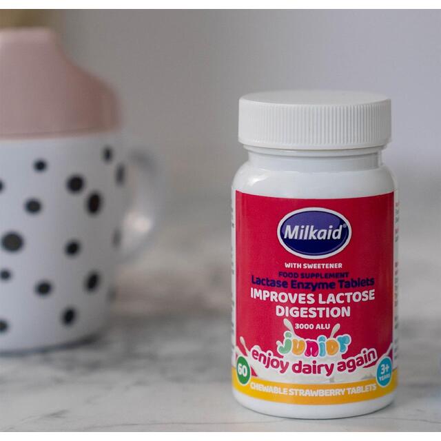 Milkaid Junior Lactase Digestion Tablets thumbnail 4