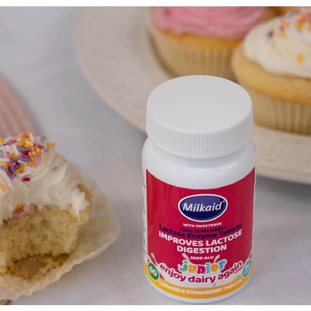 Milkaid Junior Lactase Digestion Tablets thumbnail 5