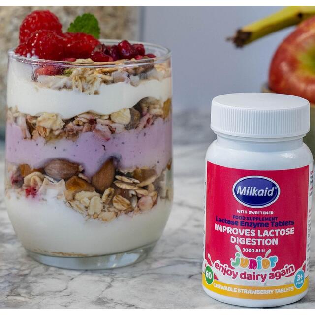 Milkaid Junior Lactase Digestion Tablets thumbnail 6
