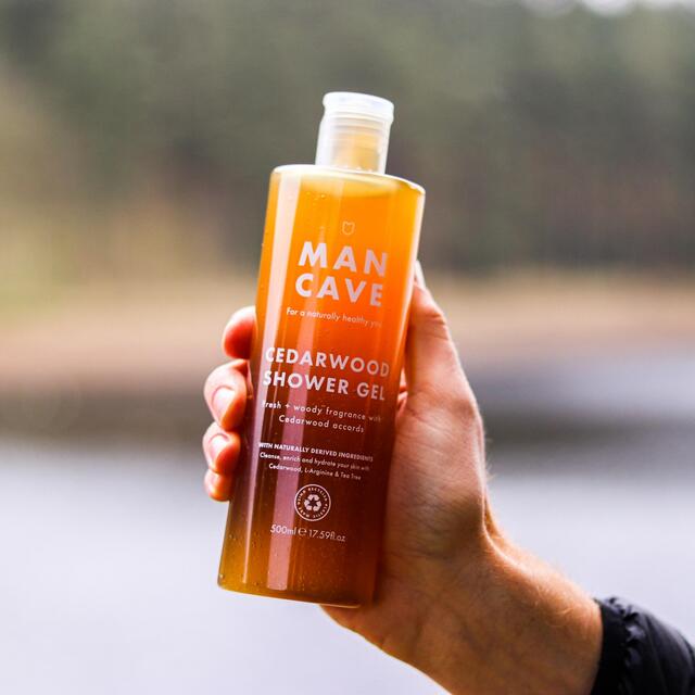 ManCave Cedarwood Shower Gel thumbnail 6