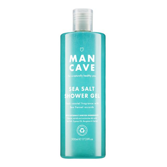 ManCave Sea Salt Shower Gel