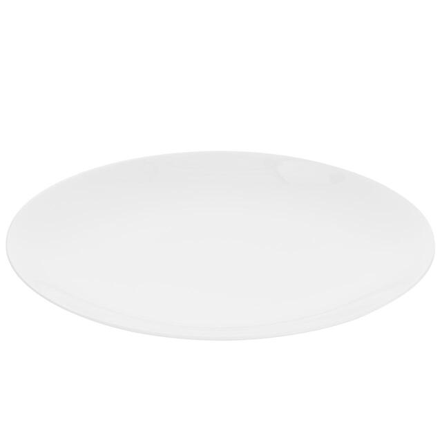 M&S Maxim Coupe Dinner Plate, White