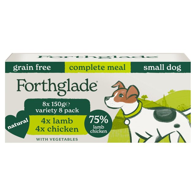 Forthglade Grain Free Adult Chicken & Lamb Small Wet Dog Food