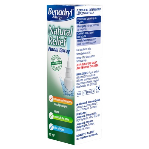 Benadryl Natural Allergy Relief Spray thumbnail 7