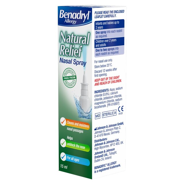 Benadryl Natural Allergy Relief Spray thumbnail 4