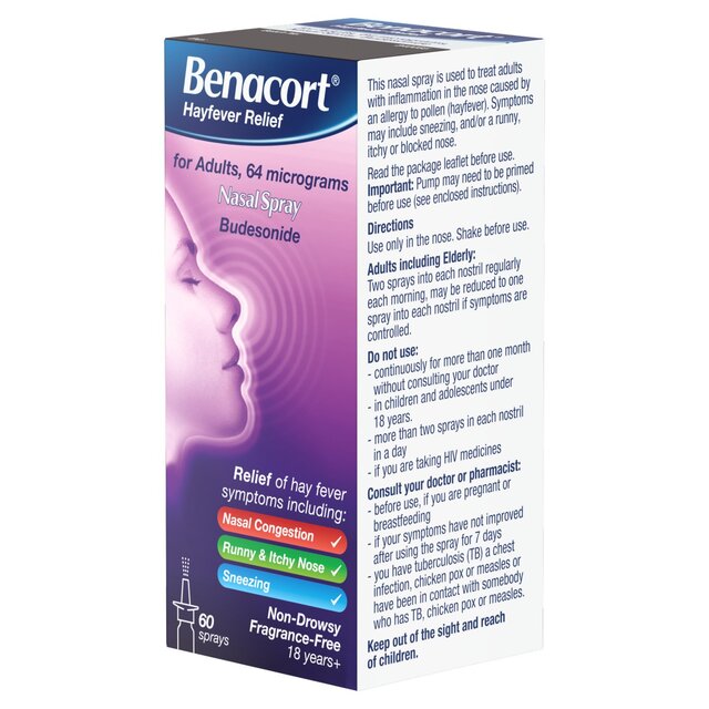Benacourt Hayfever Relief Spray thumbnail 3