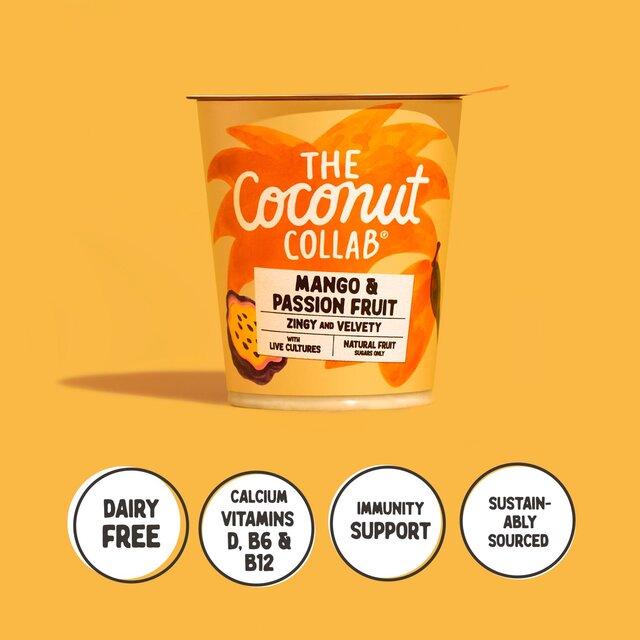 The Coconut Collab Mango & Passionfruit Coconut Yoghurt thumbnail 3