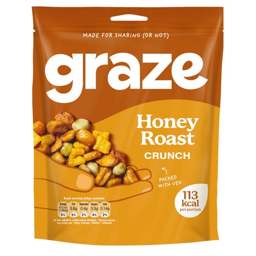 Graze Honey Roast Mixed Sharing Snacks