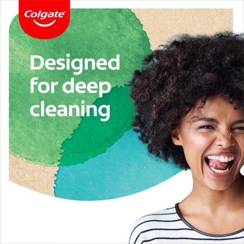 Colgate Recyclean Medium Manual Toothbrush  thumbnail 5