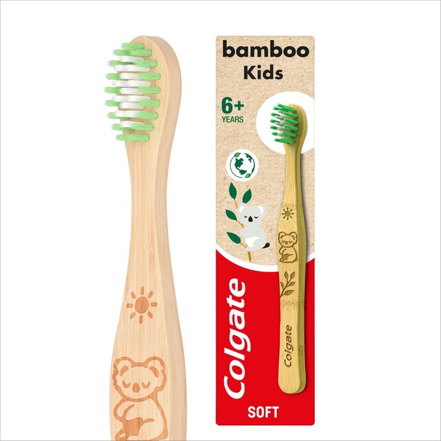 Colgate Kids Bamboo Manual Toothbrush Soft 6+ Years thumbnail 2