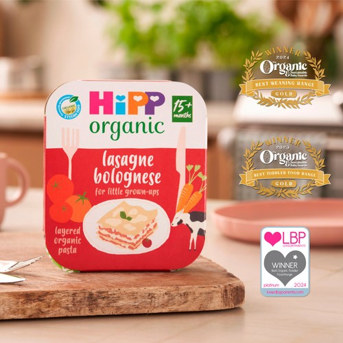 HiPP Organic Lasagne Bolognese Toddler Tray Meal 15+ Months thumbnail 7