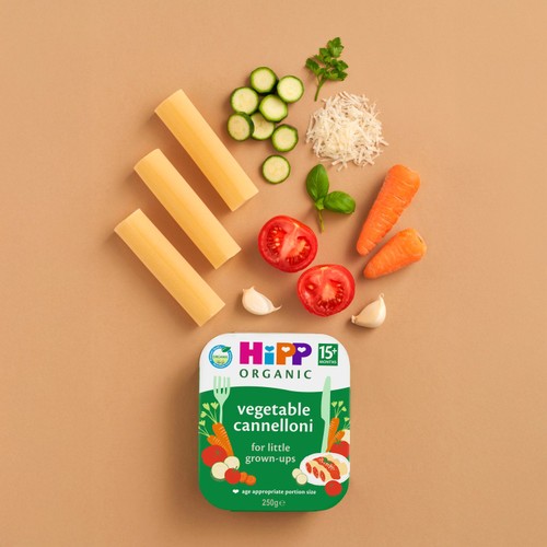 HiPP Organic Vegetable Cannelloni Toddler Tray Meal 15+ Months thumbnail 6