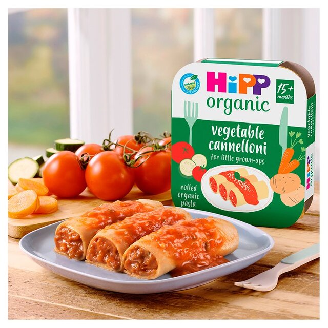 HiPP Organic Vegetable Cannelloni Toddler Tray Meal 15+ Months thumbnail 4