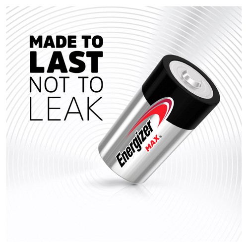 Energizer Max D Batteries, Alkaline thumbnail 3