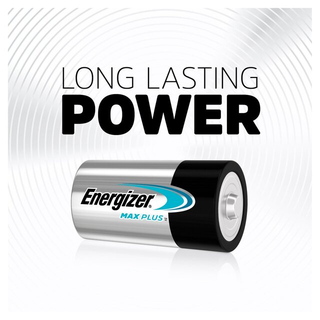 Energizer Max Plus C Batteries, Alkaline thumbnail 3