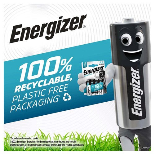 Energizer Max Plus 9V Batteries, Alkaline  thumbnail 6