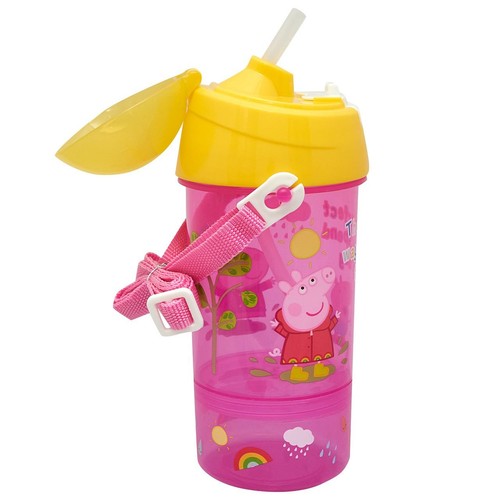 Peppa Pig Perfect Day Sip and Snack Bottle thumbnail 2