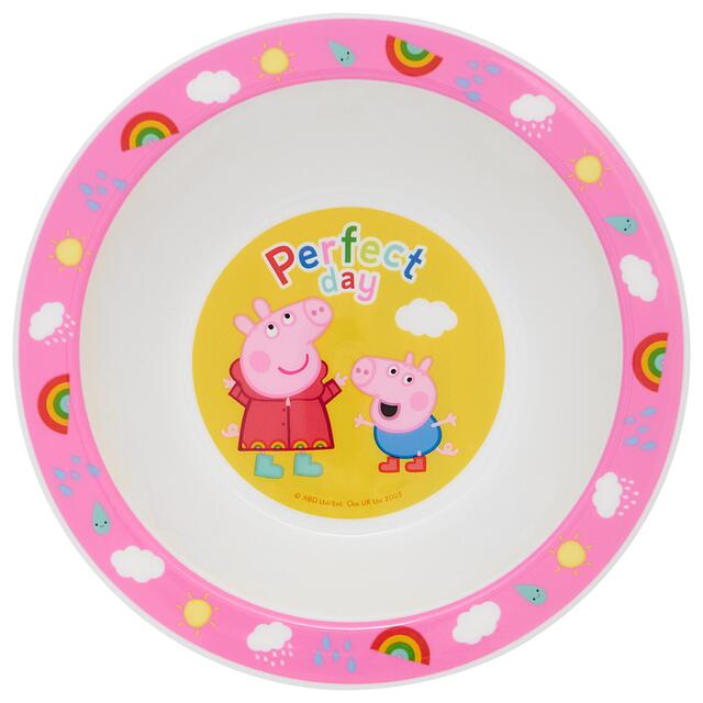 Peppa Pig Perfect Day 3 Piece PP Tableware Set thumbnail 3