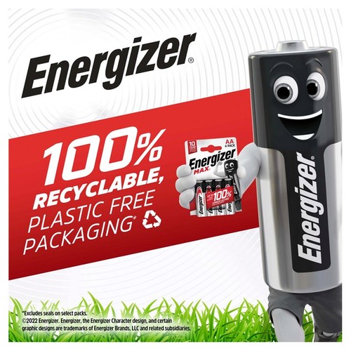 Energizer Max 9V Batteries, Alkaline thumbnail 8