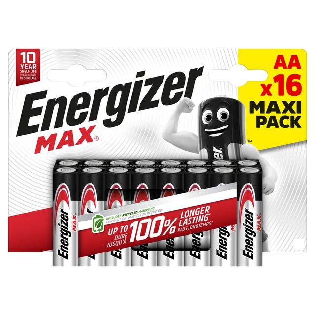 Energizer Max AA Batteries, Alkaline
