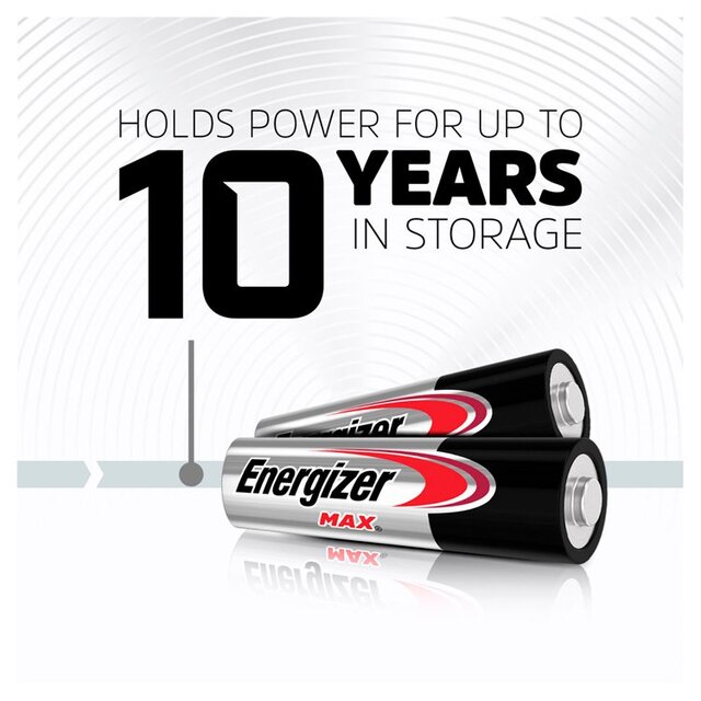 Energizer Max AA Batteries, Alkaline thumbnail 4
