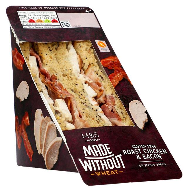 M&S Made Without Roast Chicken & Bacon Sandwich thumbnail 2