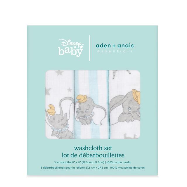 Aden + Anais Washcloths, Dumbo