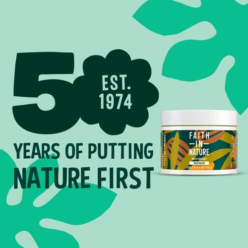 Faith in Nature Shea & Argan Nourishing Hair Mask thumbnail 5
