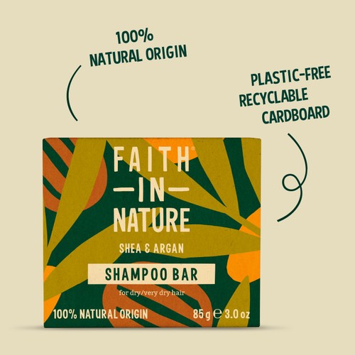 Faith in Nature Shea & Argan Shampoo Bar thumbnail 2