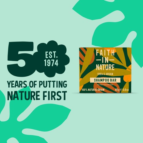 Faith in Nature Shea & Argan Shampoo Bar thumbnail 7