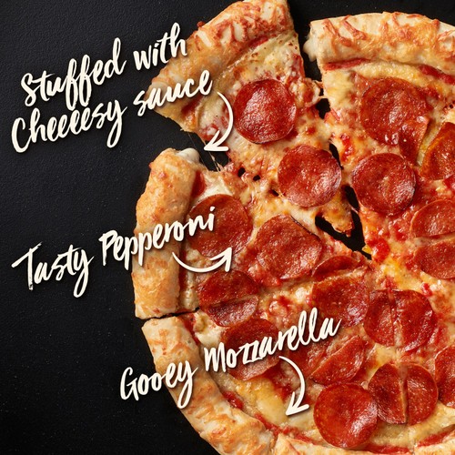 Chicago Town Takeaway Cheesy Stuffed Crust Pepperoni Large Pizza thumbnail 5