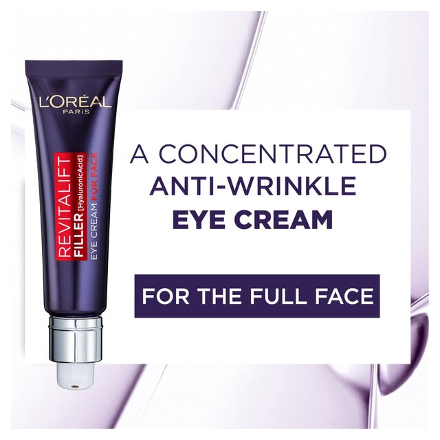L'Oreal Paris Revitalift Filler+ Hyaluronic Acid Eye Cream thumbnail 3