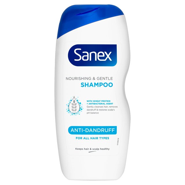 Sanex Nourishing & Gentle Anti-Dandruff All Hair Types Shampoo thumbnail 2