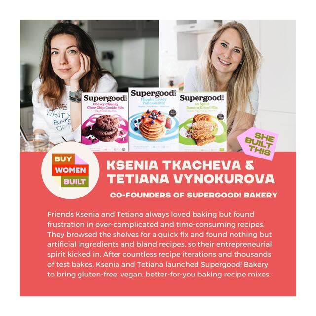 Supergood! Bakery Gluten Free & Vegan Wakey Wakey Protein Pancake Mix thumbnail 2