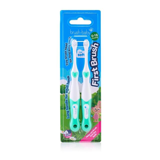 Brush-Baby First Brush Duo, 0-18 months