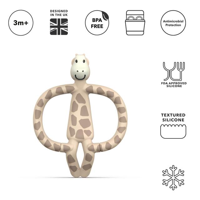 Matchstick Monkey Animal Teether - Gigi Giraffe Teether thumbnail 7