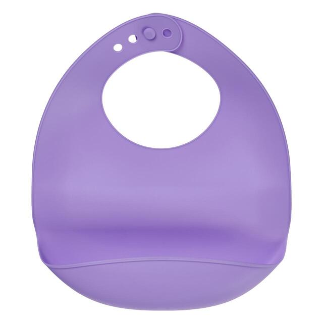 Vital Baby Silicone Catch All Bib Purple