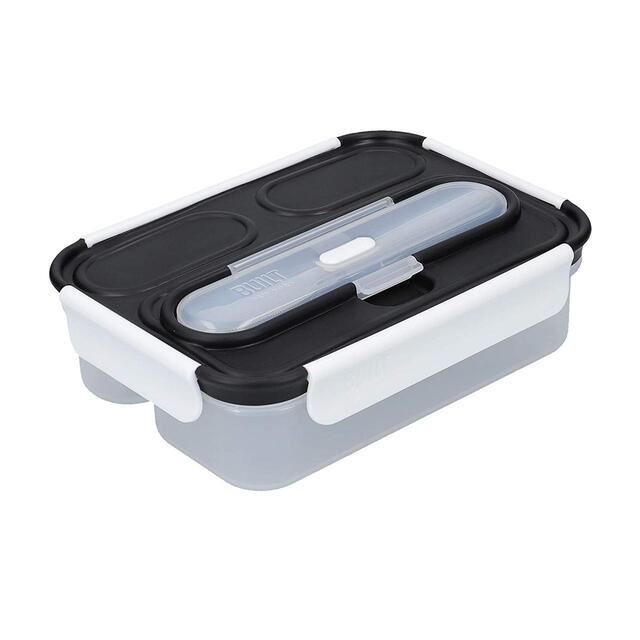 Built Professional Lunch Box With Stainless Steel Cutlery, 1.05L thumbnail 2