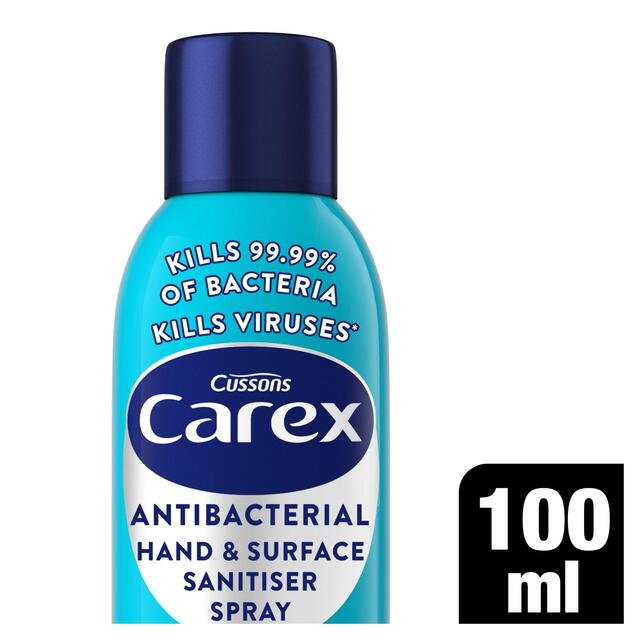 Carex Antibacterial Hand and Surface Sanitising Spray