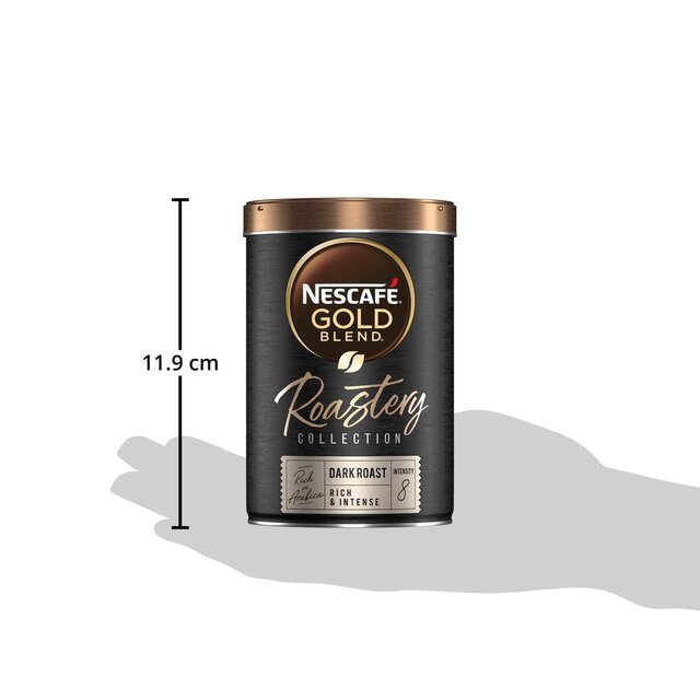 Nescafe Gold Blend Roastery Collection Dark Roast Instant Coffee thumbnail 3