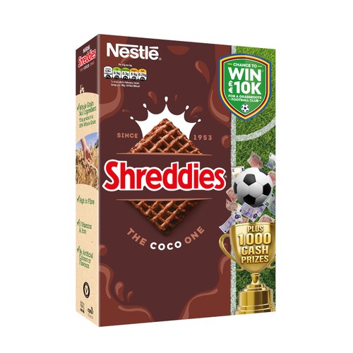 Shreddies Coco Chocolate Breakfast Cereal thumbnail 2